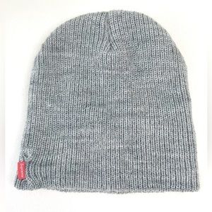 🛑SOLD🛑NWOT Supreme FW19 Basic Beanie Heather Gray